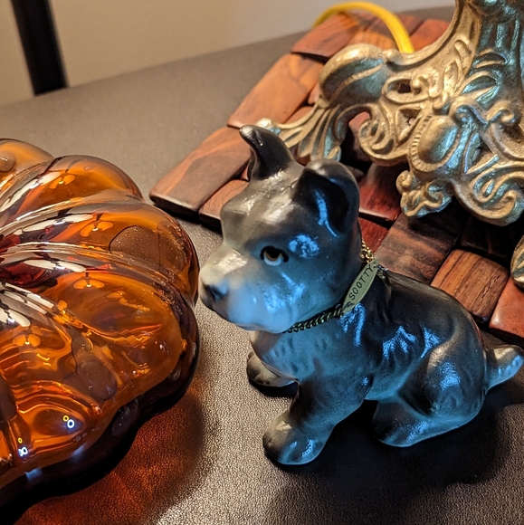 Vintage Tilso Hand Painted Scottie Dog Scottish Terrier Ceramic Made In Japan - Picture 4 of 16